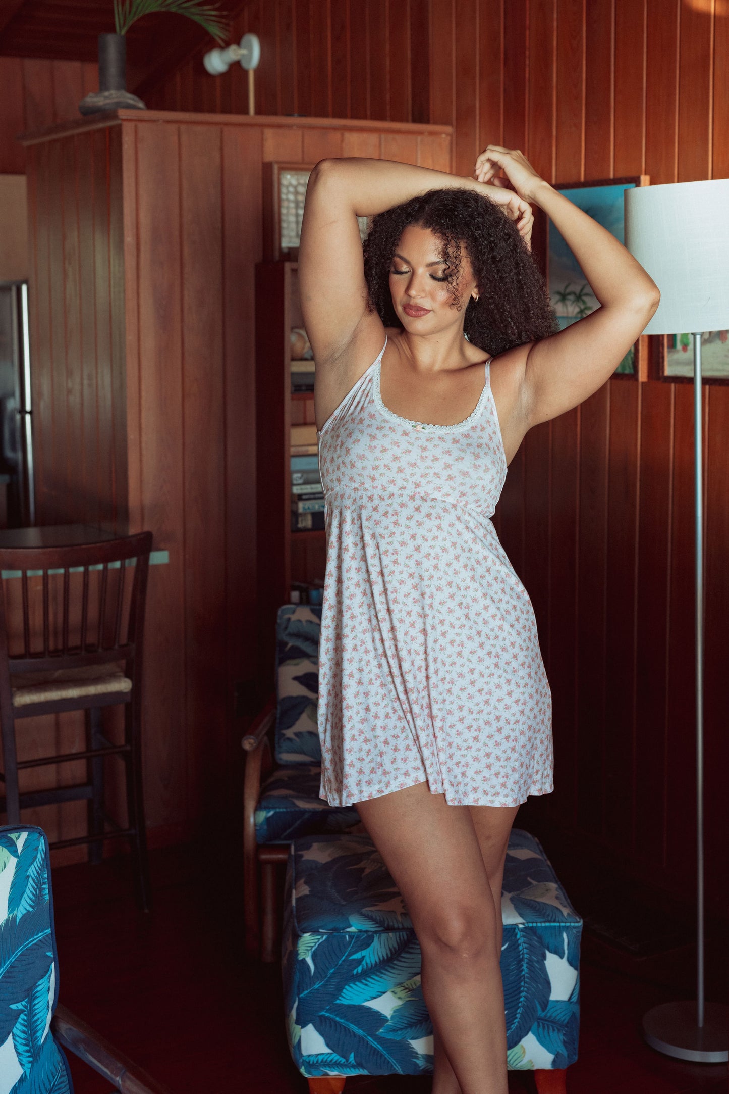 WOMAN IN BABYDOLL