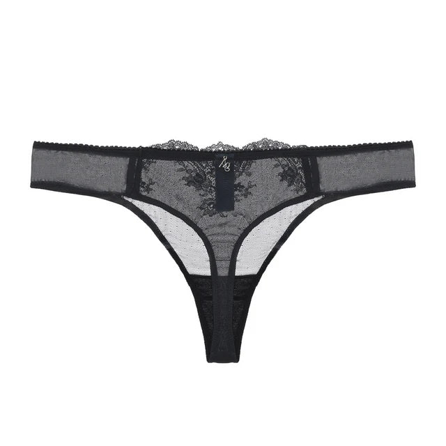 lace floral thong
