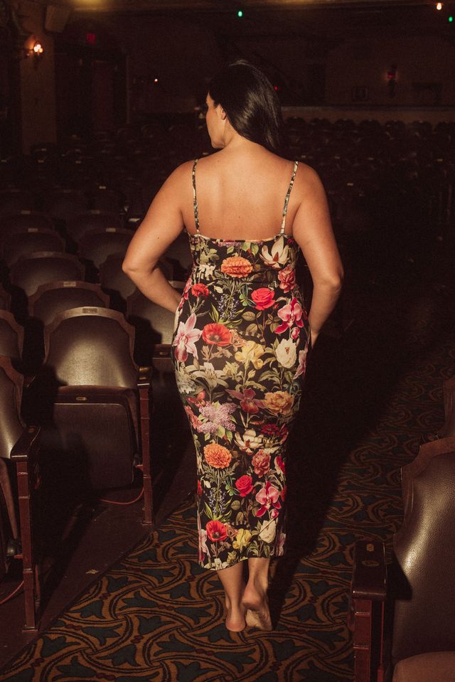 FLORAL MAXI SLIP