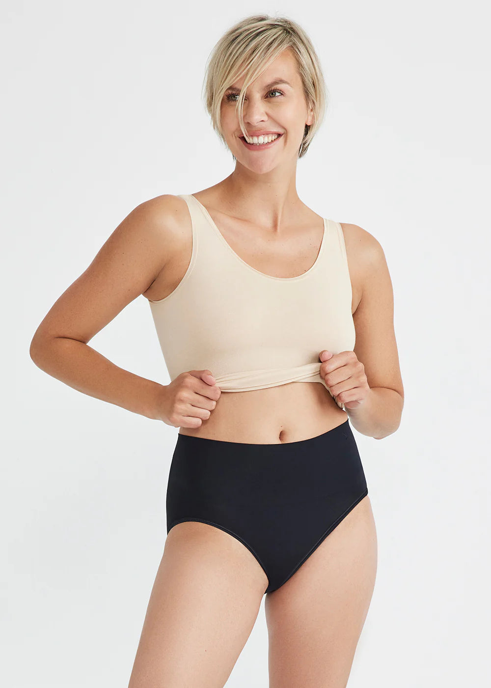 Woman in Black Shaping brief
