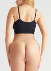 YUMMIE SHAPING THONG SEAMLESS - ALMOND