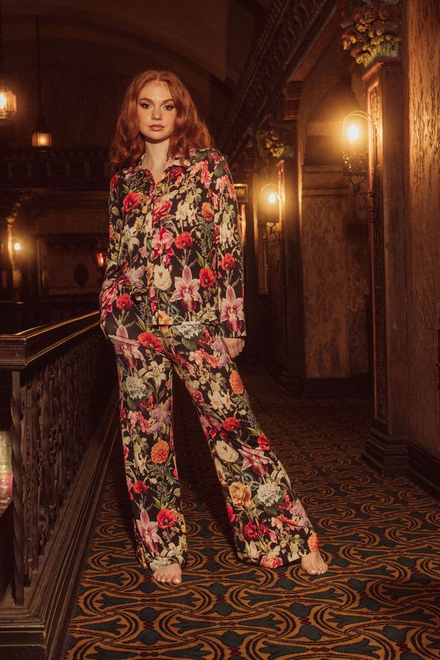 FLORAL LONG PJS