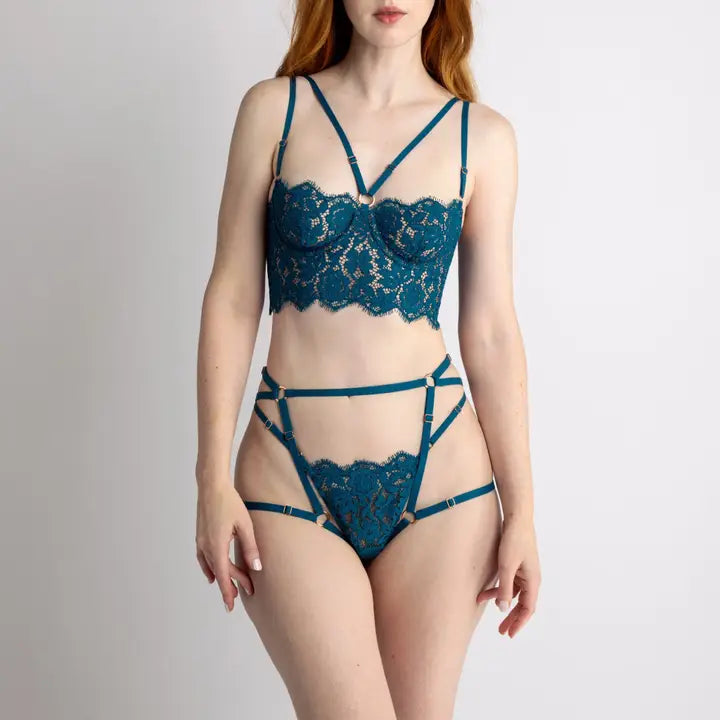 Blue harness