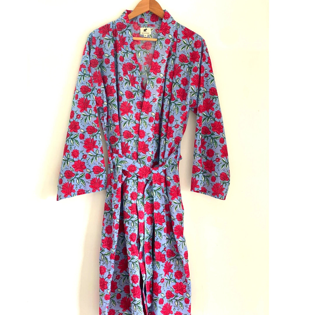 FLORAL ROBE