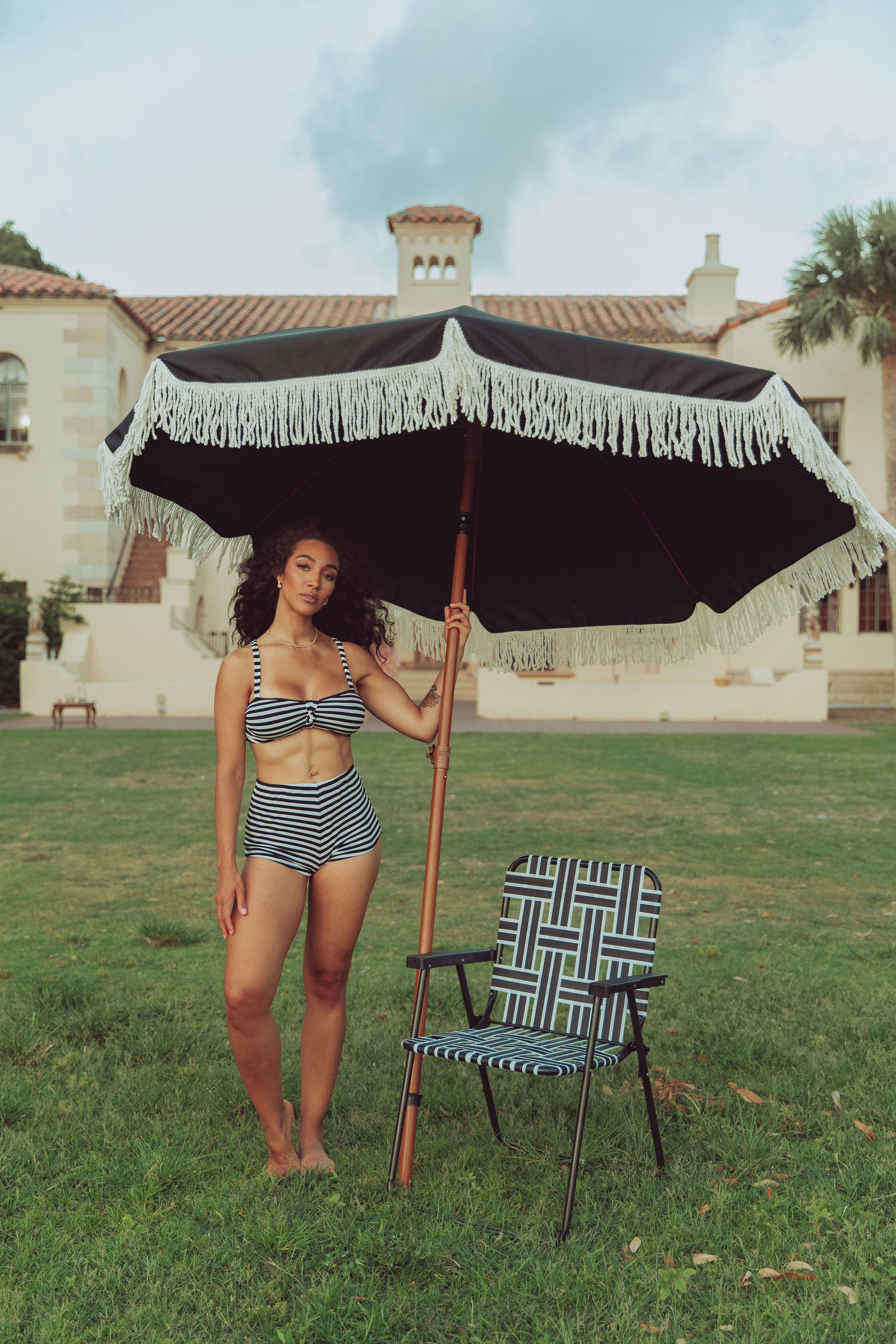 woman in swimwear