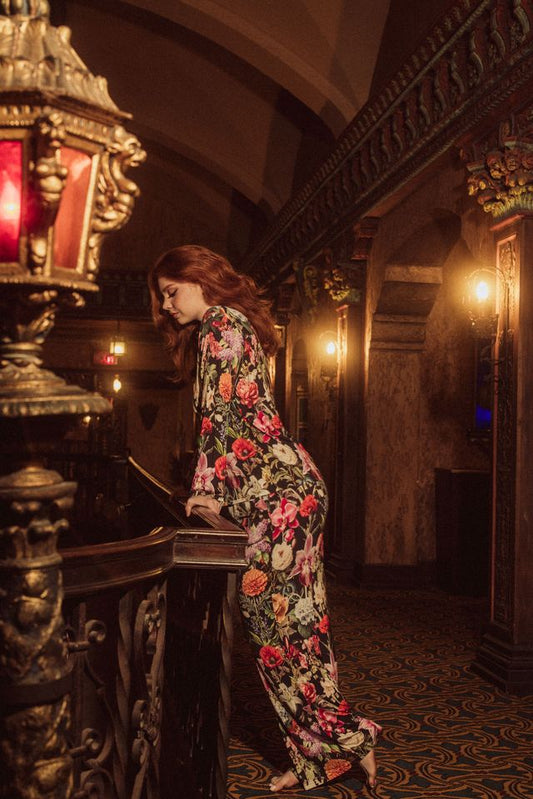 FLORAL LONG PJS
