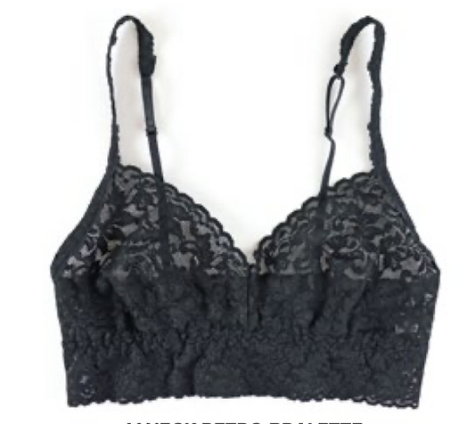 RETRO BRALETTE - BLACK