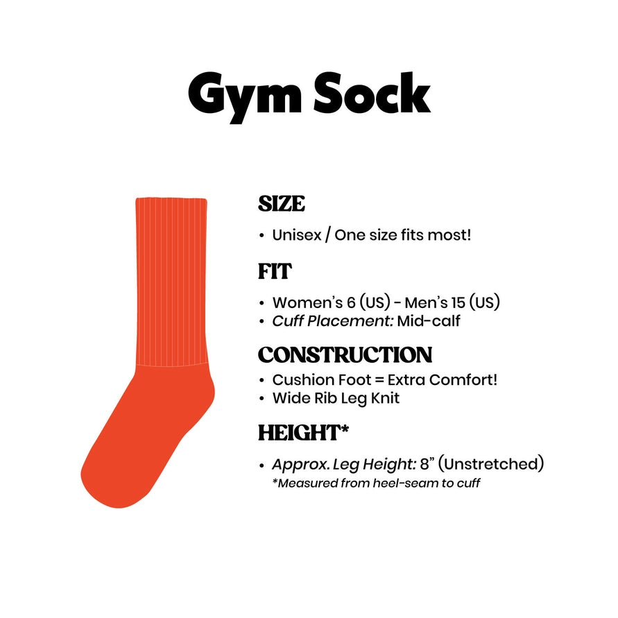 A Martini Changes Everything Gym Crew Socks