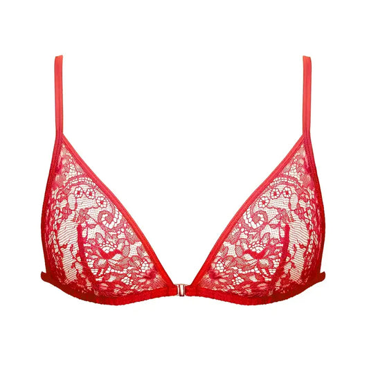 red lace bra