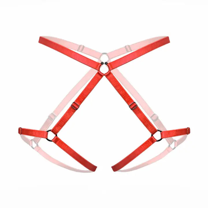 MONIQUE MORIN- Amphitrite Harness Fire Red